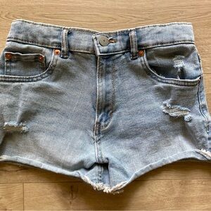 Levis Women's/ Teen Girl Light Blue Denim Shorts